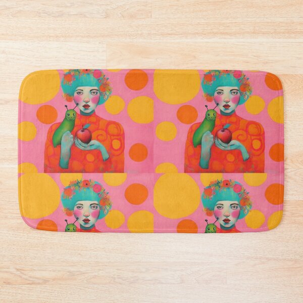 Item preview, the woman with the red apple designed and sold by SpaceArteSou.