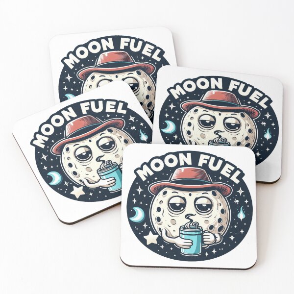 Item preview, Moon Fuel - Cosmic Lunar Cowboy designed and sold by latelierdechris.