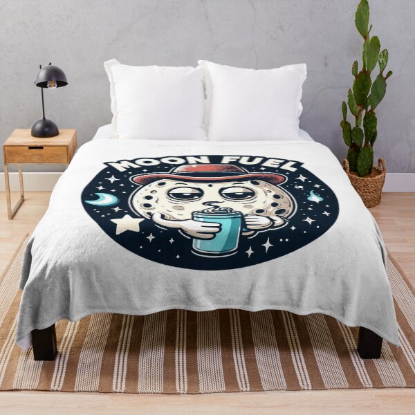 Item preview, Moon Fuel - Cosmic Lunar Cowboy designed and sold by latelierdechris.