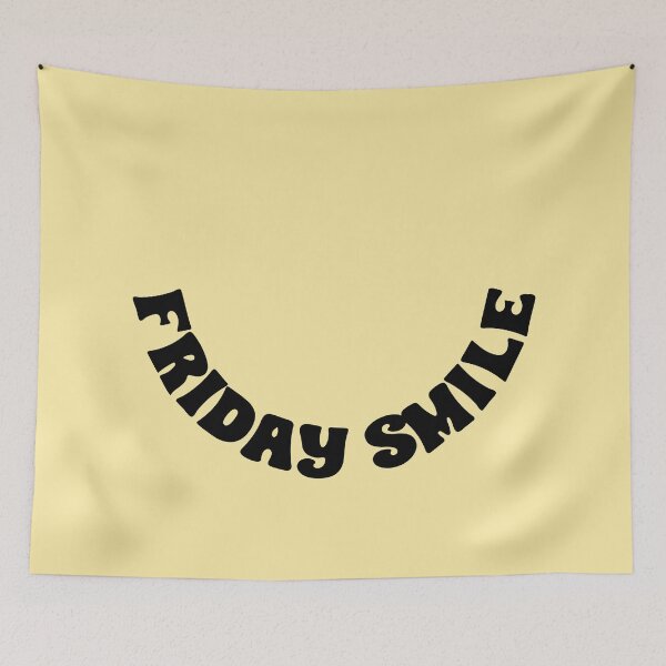 Item preview, Friday Smile: Groovy Weekend Vibes, Unique designed and sold by villacreativa.