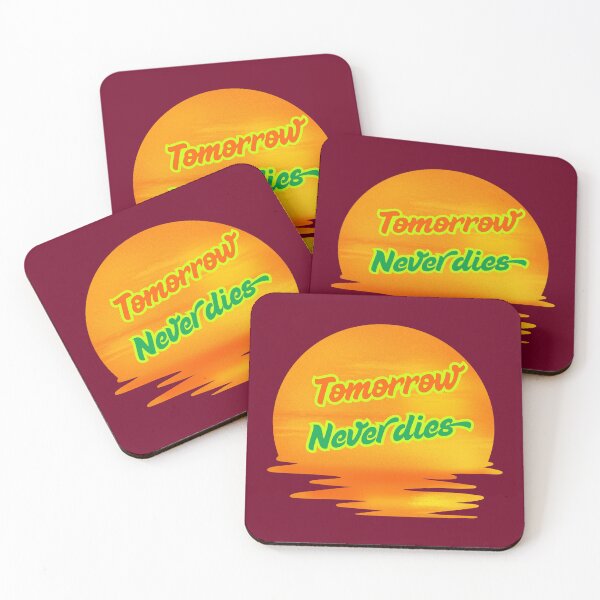 Item preview, Tomorrow Never Dies - Time is Now Motivational Design designed and sold by AIKNOCKTECK.