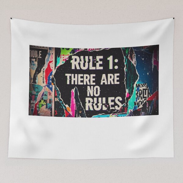 Item preview, No Rules: Live Wild and Free designed and sold by FitEnvy.