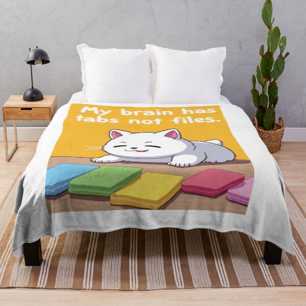 Item preview, ADHD: My Brain has Tabs, not Files designed and sold by Smileyt-shirt.