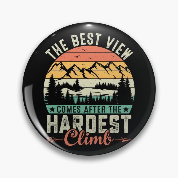 Item preview, Best View After Hardest Climb - Hiking Adventure designed and sold by travelesque.
