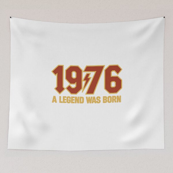 Item preview, 1976 – A Legend Was Born | Rock-Inspired 49th Birthday Design designed and sold by pantapita.