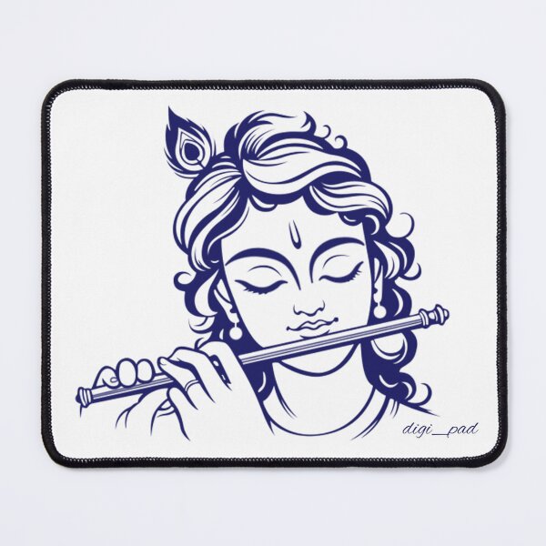 Item preview, Krishna designed and sold by AyushkaAgarwal.
