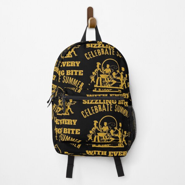 Item preview, Celebrate Summer Golden Flames Family Gathered Grilling designed and sold by SplashTastic.