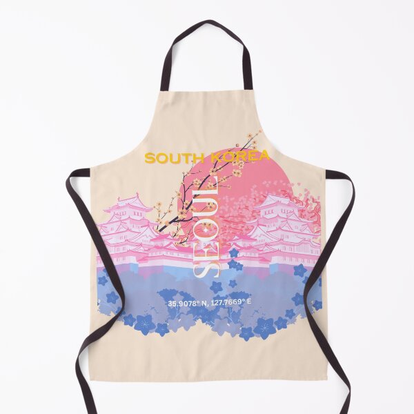 Item preview, Seoul South Korea Travel Art, Pastel designed and sold by Magic Love Art Print.