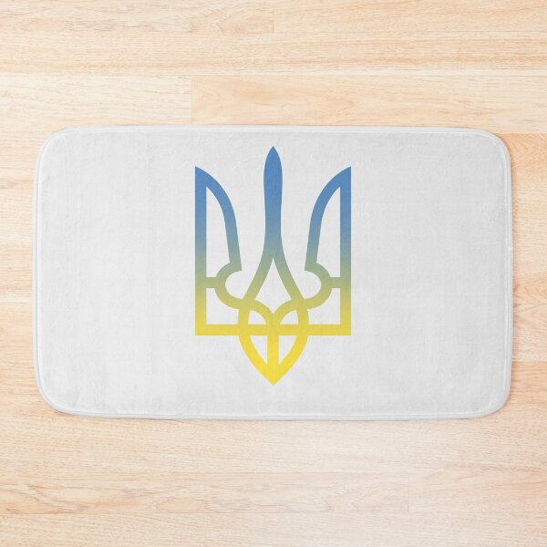 Item preview, Minimalist Tryzub – Ukrainian Emblem in Gradient designed and sold by Bratak.
