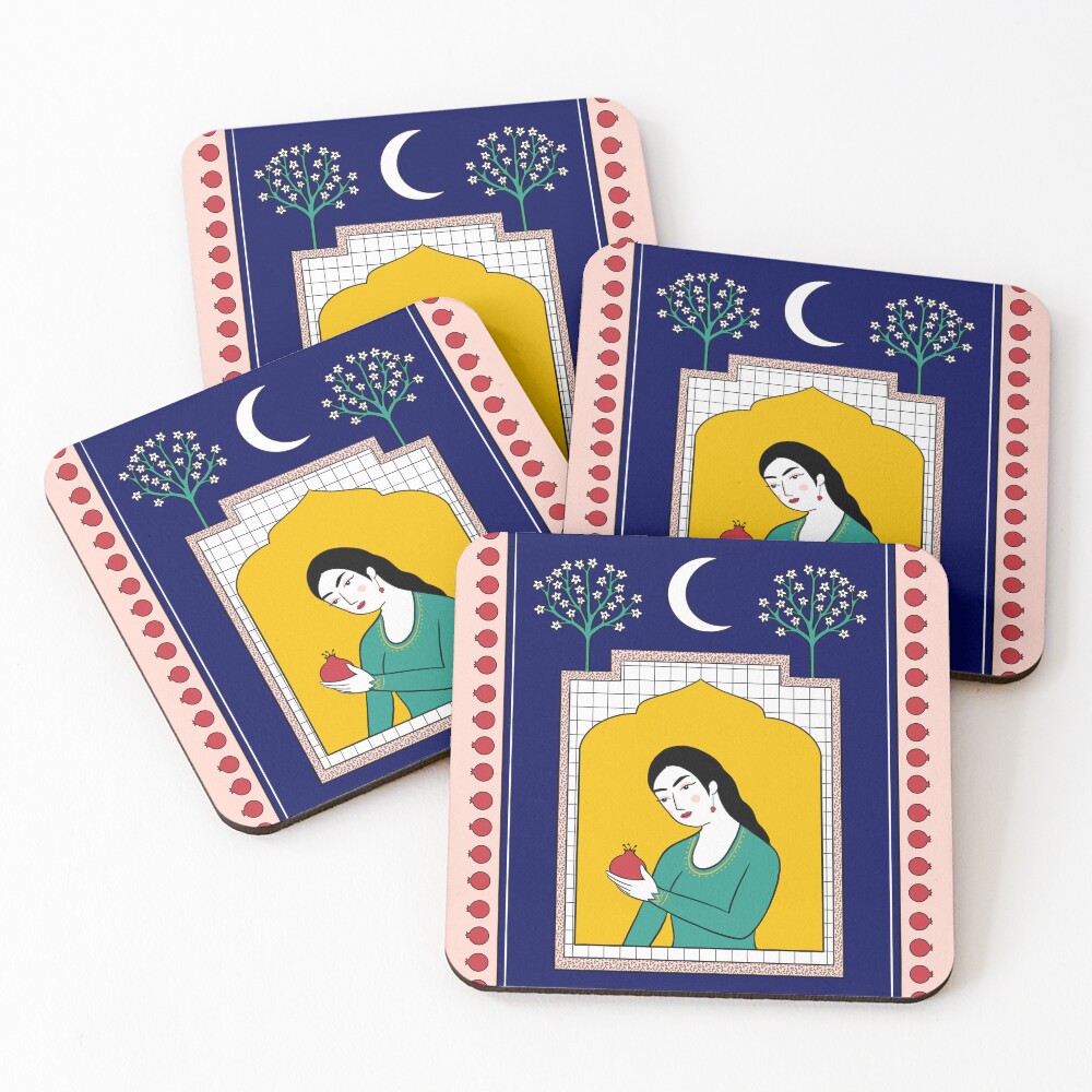 Item preview, Coasters (Set of 4) designed and sold by Roshi-R.