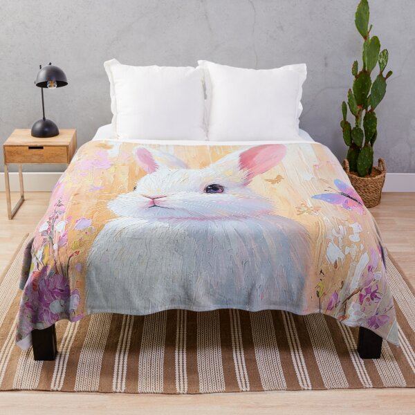 Item preview, Bunny Lover Whimsical Fantasy Art Tapestry Phone Case Crystal Utopia Abstract Crystal Lover designed and sold by PrincessArtwork.