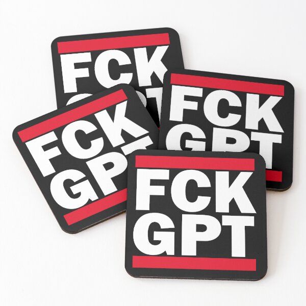 Item preview, FCK GPT designed and sold by woodcutterbcn.