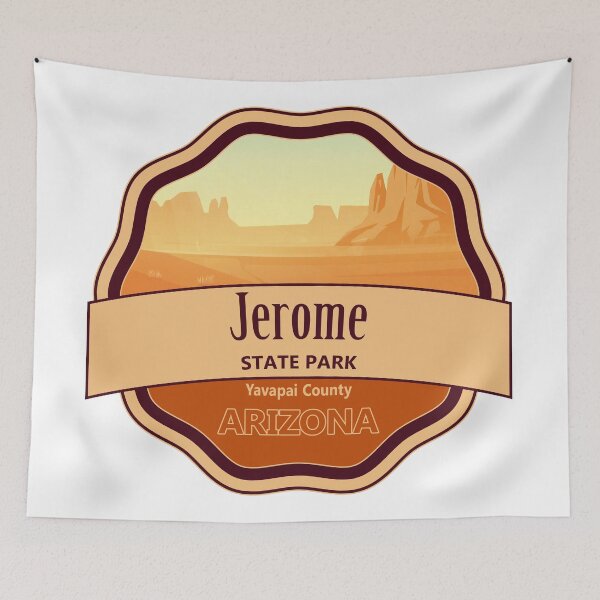 Item preview, Jerome State Park Yavapai County, Arizona designed and sold by Wanderful-roads.