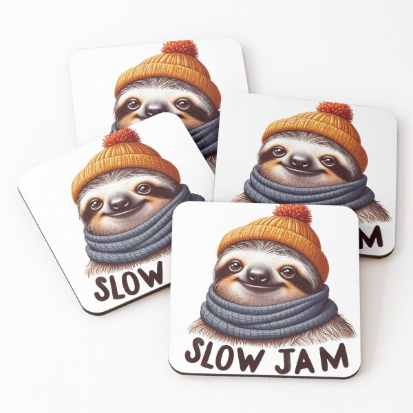 Item preview, Stylish Sloth - The Heat of Slow Jam designed and sold by latelierdechris.