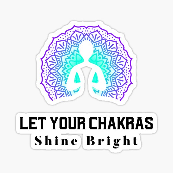 Item preview, Let Your Chakras Shine Bright designed and sold by KodaPawz.