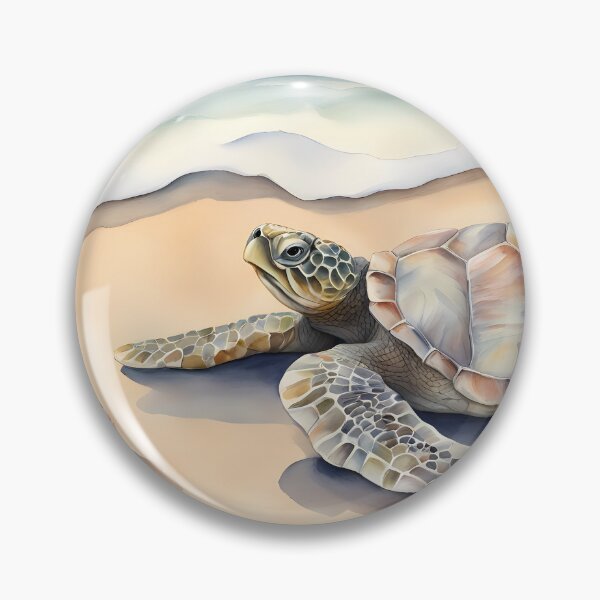 Item preview, Turtle on Beach designed and sold by CalmnessbyChoice.