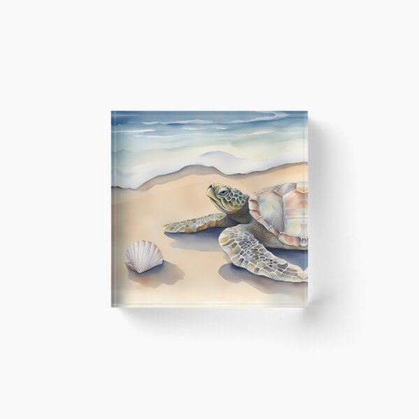 Item preview, Turtle on Beach designed and sold by CalmnessbyChoice.