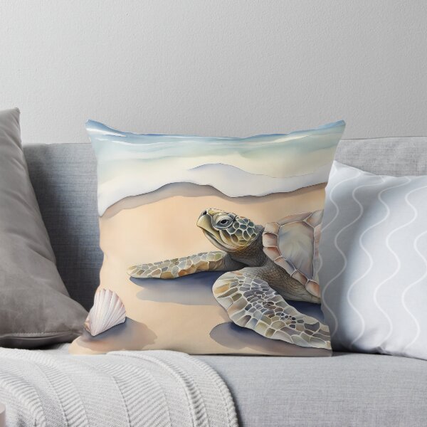 Item preview, Turtle on Beach designed and sold by CalmnessbyChoice.