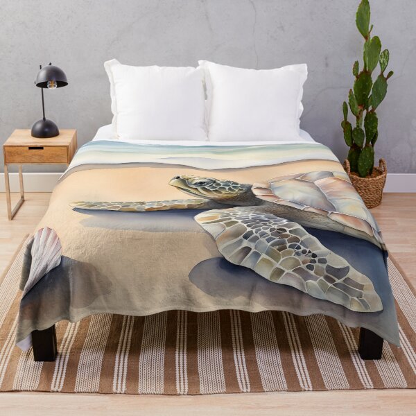 Item preview, Turtle on Beach designed and sold by CalmnessbyChoice.