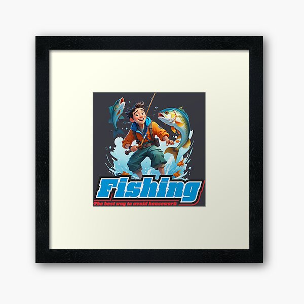 Item preview, Fishing funny gift designed and sold by SOSKICdesign.