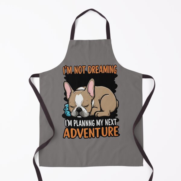 Item preview, A French Bulldog Sleeping, or Planning the Next Adventure designed and sold by Zini-ArtStudio.