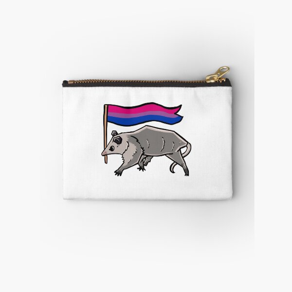 Item preview, bisexual pride possum designed and sold by heyimleo.