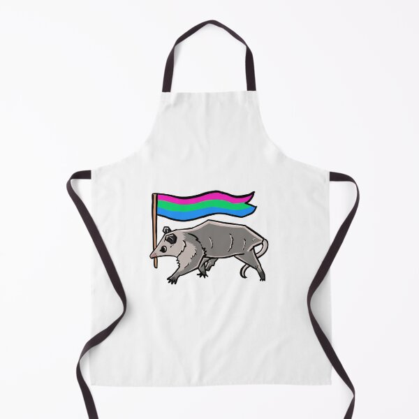 Item preview, polysexual pride possum designed and sold by heyimleo.
