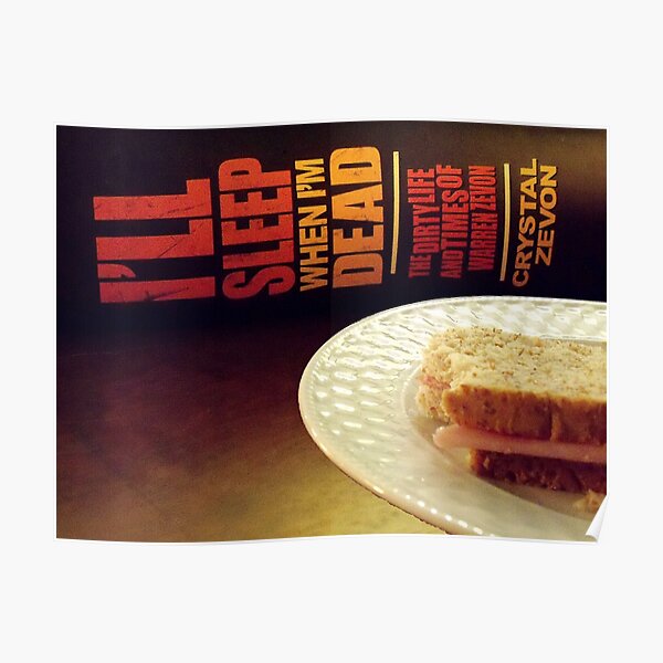 Enjoy Every Sandwich Poster