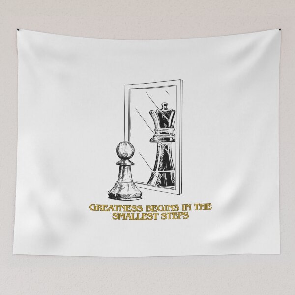 Item preview, From Reflection to Royalty - Pawn’s Journey to Greatness designed and sold by AIKNOCKTECK.