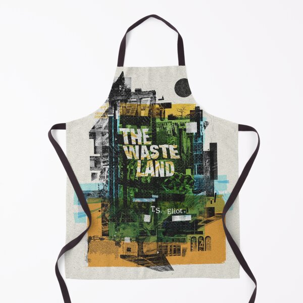 Item preview, The Waste Land by T. S. Eliot book cover designed and sold by Shapes & Fragments.