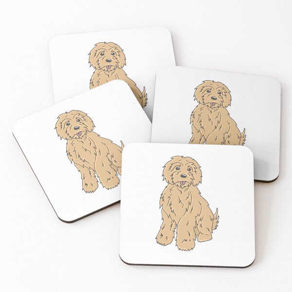 Item preview, Cute Golden Doodle Dog designed and sold by AbanaCo.