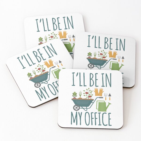 Item preview, Funny I'll be in my office garden designed and sold by Malyyx.
