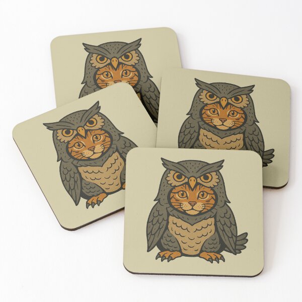 Item preview, Owl Cat– Cat in Owl Costume designed and sold by TravisCats.