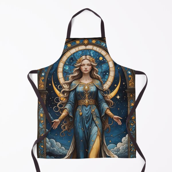 Item preview, Lunar Luminary: A Stained Glass Serenade designed and sold by ZenOfAIarts.