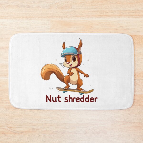 Item preview, Nut Shredder - The Squirrel of Extreme Skateboarding designed and sold by latelierdechris.
