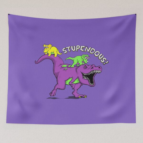 Item preview, Stupendous! | Funny 90s Pop Culture and Friends Dinosaur designed and sold by BootsBoots.