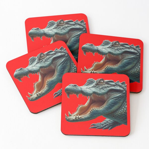 Item preview, CROCODILE HEAD (#FF0000) designed and sold by Marlon Oseguera.