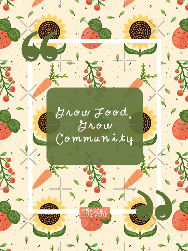 Thumbnail 5 of 5, iPhone Case, Grow Food, Grow Community designed and sold by TheLosersLounge.