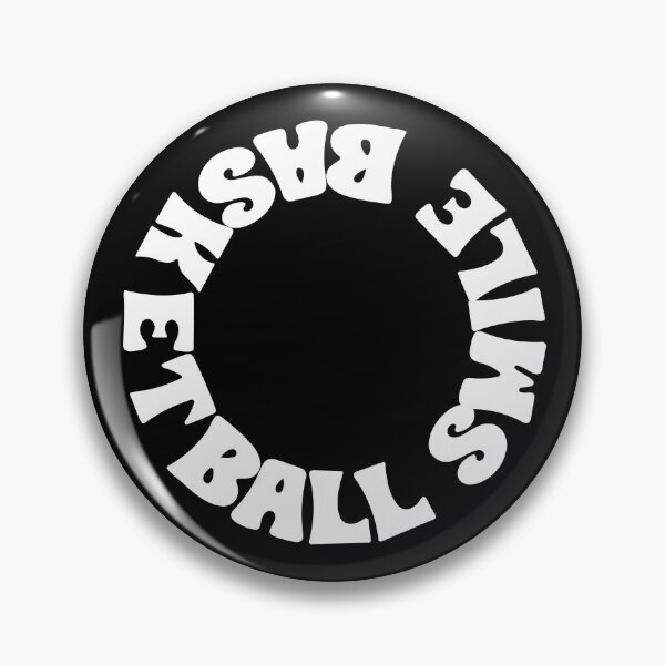 Item preview, Basketbal Smile: Groovy Game Vibes, Unique designed and sold by villacreativa.