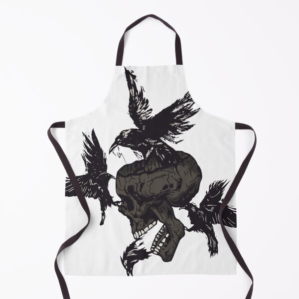 Item preview, Skull crows birds black misfortune fantasy designed and sold by Achille3777.