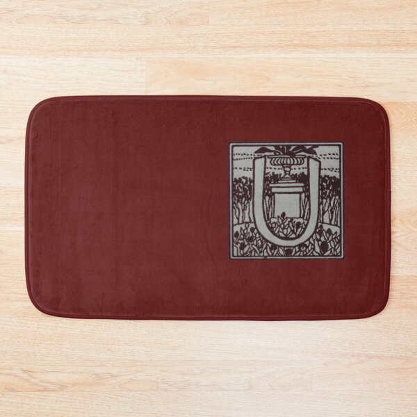 Item preview, Art by Mike Linocut and digitally edited, Alphabet Letter U, combinable designed and sold by allartbymike.