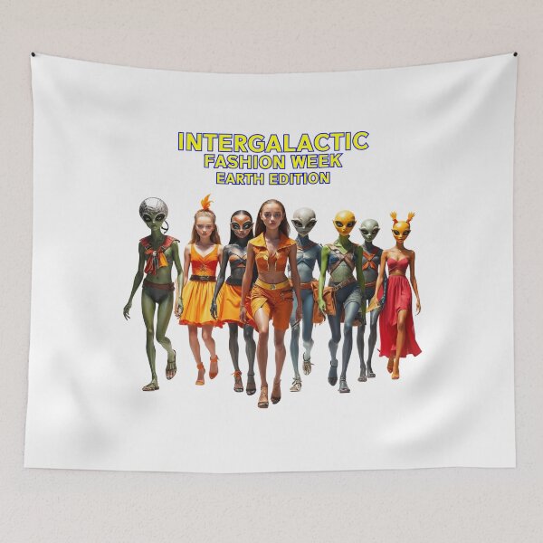 Item preview, Intergalactic Fashion Week - Earth Edition designed and sold by latelierdechris.