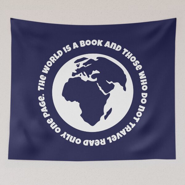 Item preview, Travel around the world quote designed and sold by POKPOD.