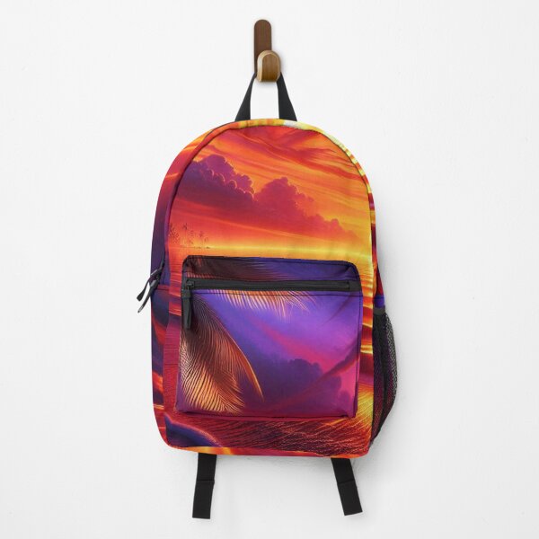Item preview, AI-Designed Beach Sunset with Clear Water – Captivating Ocean Artwork for Clothing, Accessories & Beach Lovers designed and sold by knalpot-design.