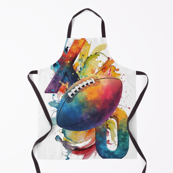 Item preview, Football is all about the X and O with Art Splash Pattern designed and sold by GreyMoonForest.