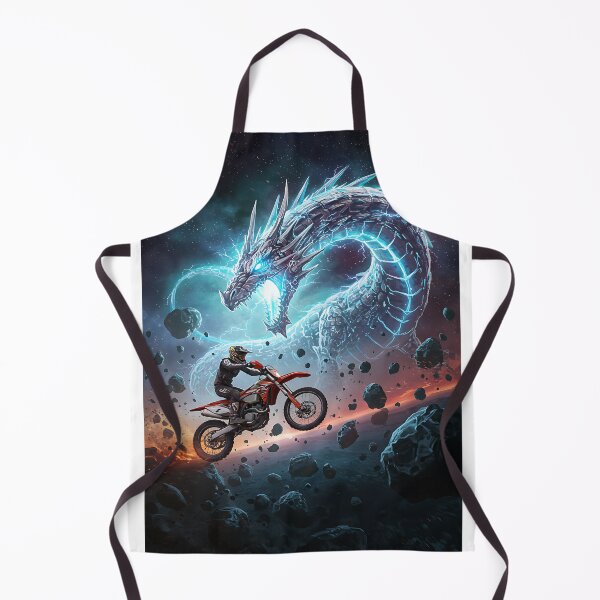 Item preview, Cosmic Showdown: Rider vs. Mechanical Dragon designed and sold by KoolArtDistrict.