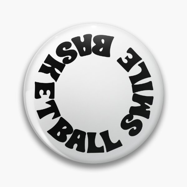 Item preview, Basketbal Smile: Groovy Game Vibes, Unique designed and sold by villacreativa.