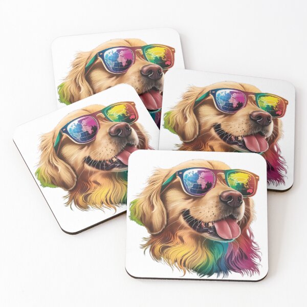 Item preview, Cute dog with sunglasses designed and sold by BugiDesignArt.