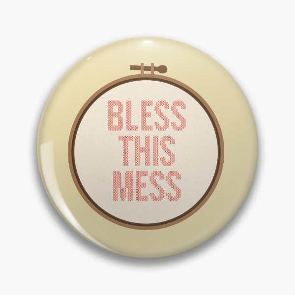 Item preview, Bless this Mess designed and sold by sunnysidehome.