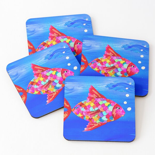 Item preview, Rainbow Fish - Pink, Blue, Glitter - 1 designed and sold by Vision Illustrated.